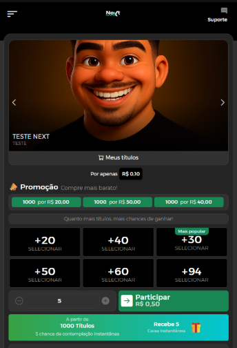 Rifa + Caixa Premiada